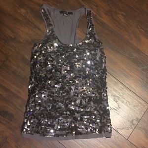 Medium sequin tank top